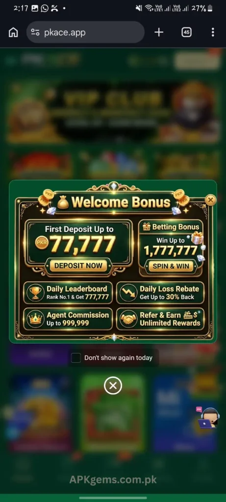 pkace game