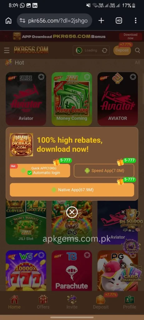 pkr656 game